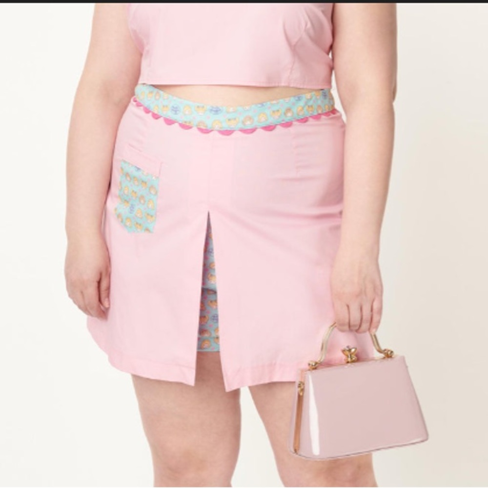 Polly Pocket x Unique Vintage 1950s
Pink Hide & Seek Skort